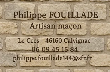 Logo Philippe FOUILLADE : Artisan maçon