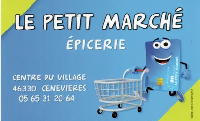 Logo Le Petit Marché : Épicerie de Cénevières