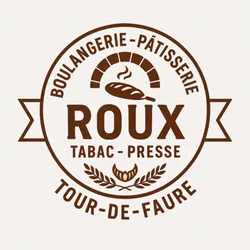 Logo Boulangerie Pâtisserie Tabac Presse Roux