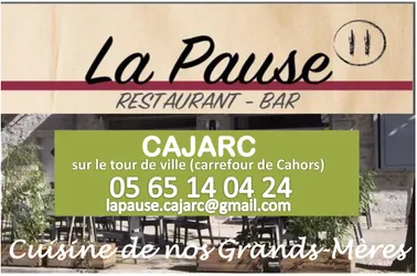 Logo Restaurant La Pause  SAS société par actions simplifiée