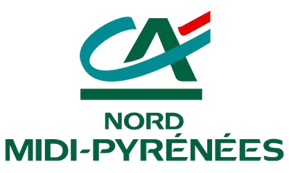 Logo Banque Crédit Agricole Nord Midi-Pyrénées