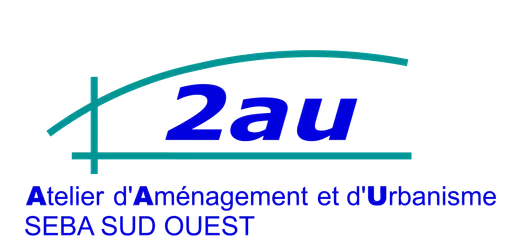 Logo 2au Atelier d'Aménagement et d'Urbanisme : Ingénierie, études techniques