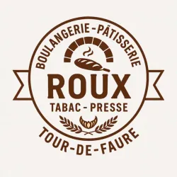 Logo Boulangerie Patisserie Tabac Presse Roux
