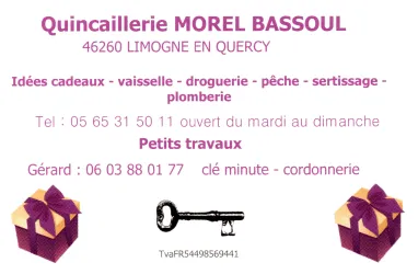 Logo Quincaillerie Morel Bassoul