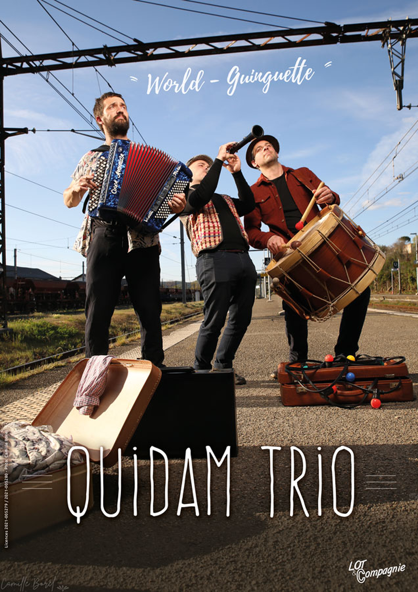 Affiche Quidam Trio